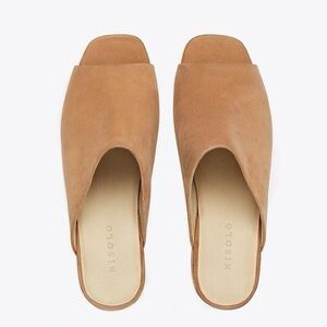 Nisolo • Paloma Open-Toe Mule • Sand